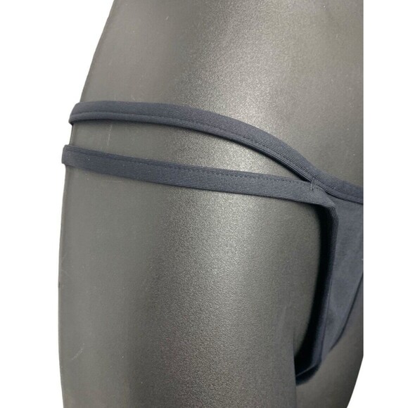 Andie Swim X Demi Moore The Cannes Bikini Bottom Women's Size Large Black New! - Picture 5 of 13